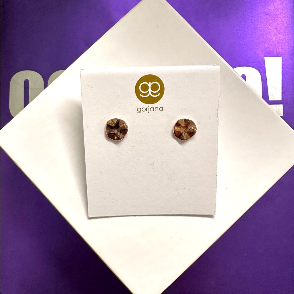 Beautiful Rose Gold Earrings